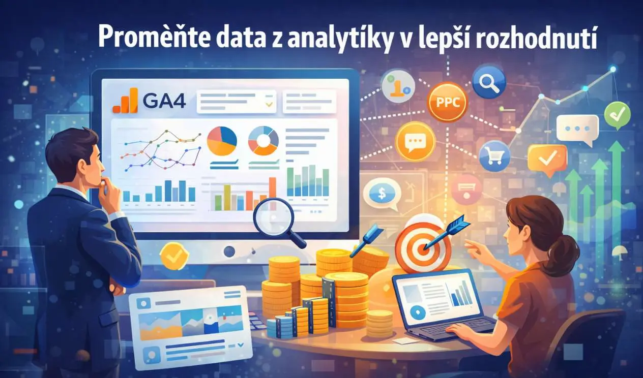 5 "must have" reportů z GA4 pro správu vašeho PPC
