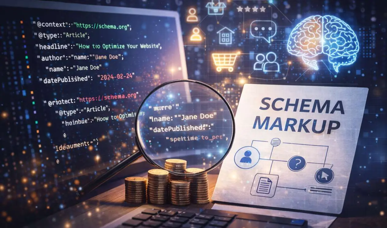 Schema markup pro AI: Typy, přínosy a jak ho nastavit