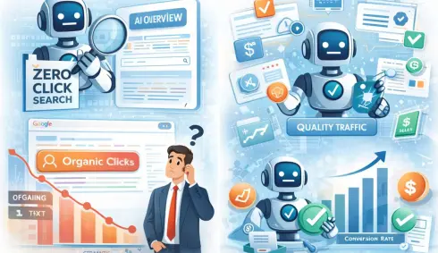 Proč AI SEO přináší méně kliků, ale kvalitnější návštěvnost